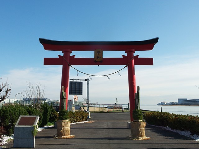 旧穴守神社大鳥居